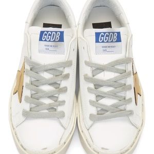Golden Goose Hi Star sneakers leather w gold star